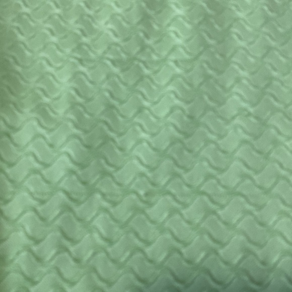 Izod Neon Green Athletic Golf Tennis Sleeveless Mock neck Top Size Large - Picture 13 of 13